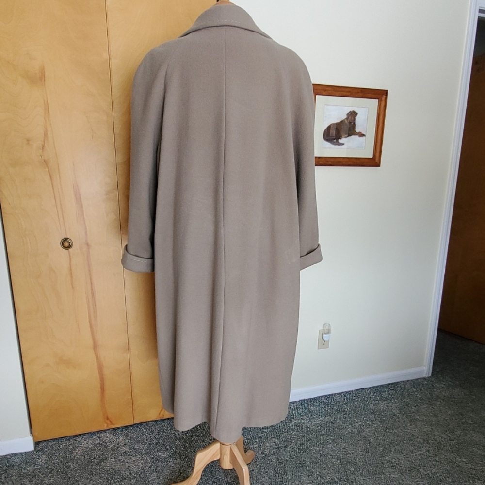 Vintage CBO NewYork Full Length Wool Coat Size 26 - Picture 3 of 8